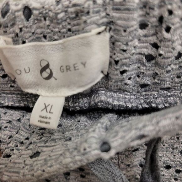 NWT Lou & Grey Perforated Joggers Loung Pants Pockets XL - Picture 3 of 6